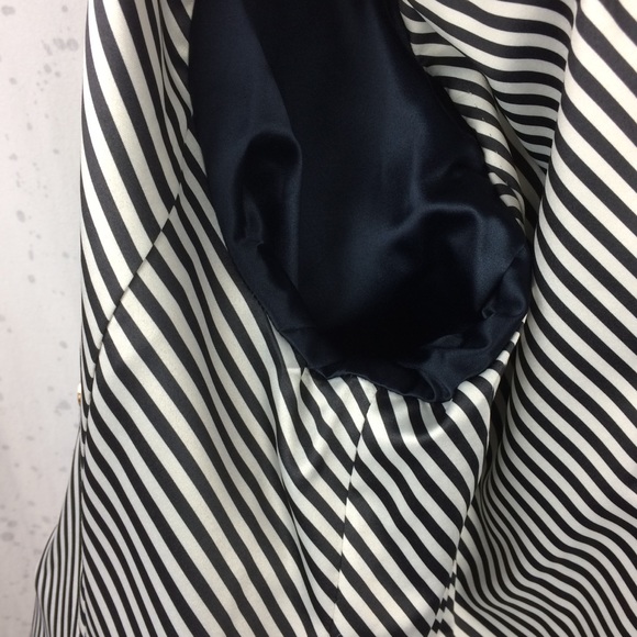 Kate Spade Bow-Back Double Breasted Peacoat Wool Blend Deep Navy L - Picture 12 of 12